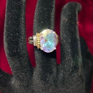 Kirks Folly Aurora Borealis ring